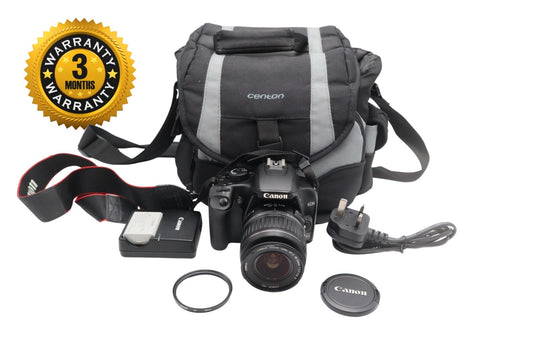 Canon EOS 1000D Camera DSLR 10.1MP with 18-55mm, Shutter Count 18768, Good Cond.