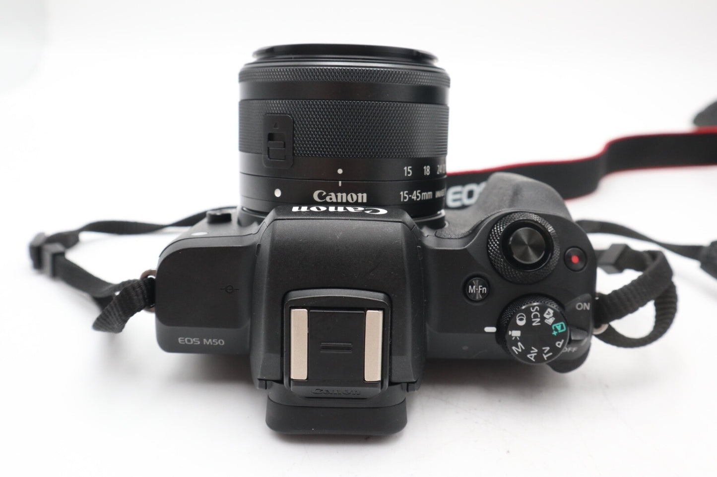 Canon M50 Camera 24MP with 15-45mm STM Lens, Under 1000 Shutter Count, V.G. Cond