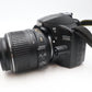Nikon D3200 DSLR Camera 24.2MP with 18-55mm, Shutter Count 7732, Very Good Cond.
