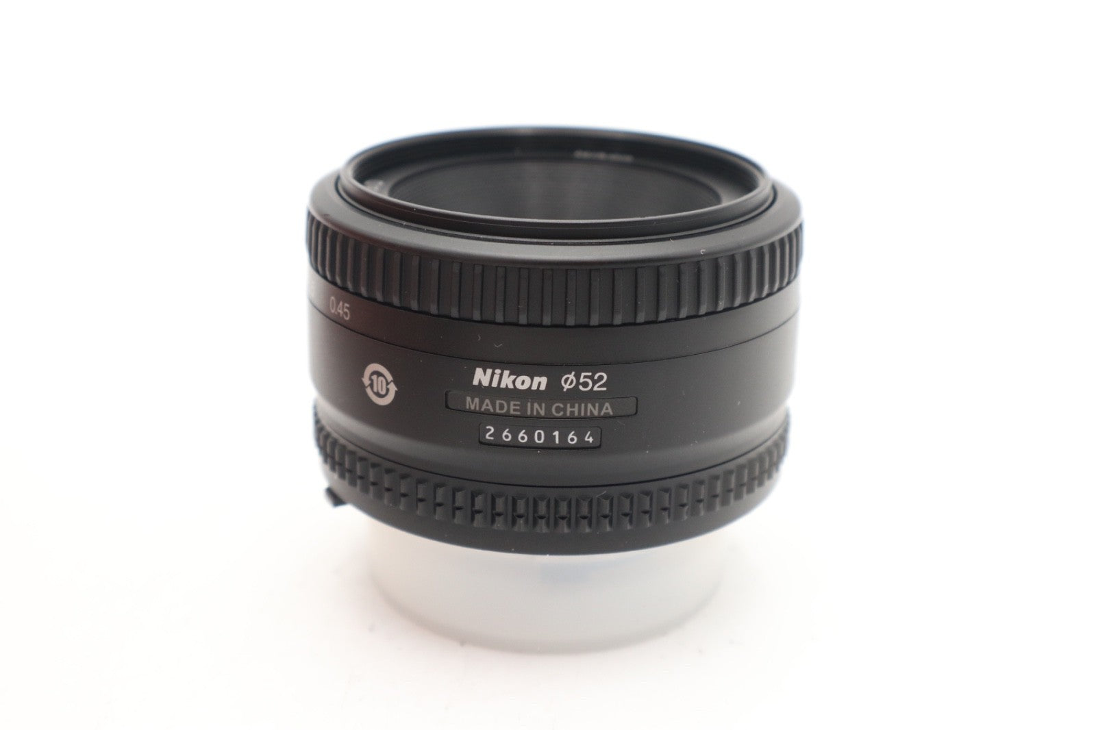 Nikon 50mm F1.8D Lens AF Nikkor Sharp Portrait, Fixed Prime, Good Condition
