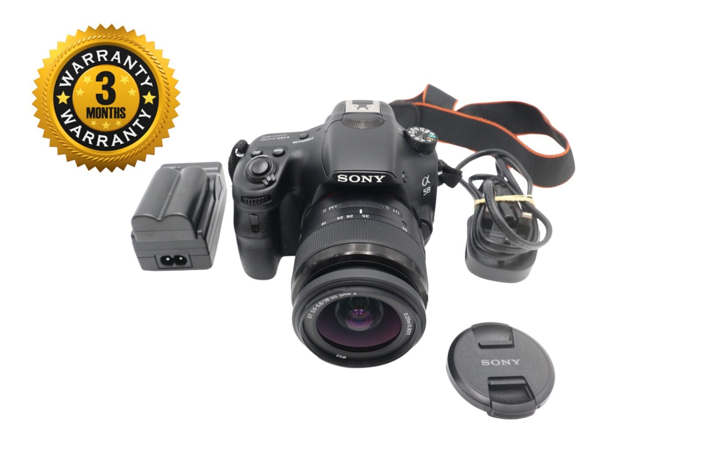 Sony A58 DSLR Camera 20.1MP with 18-55mm, Shutter Count 4568, Good Condition