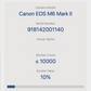 Canon EOS M6 Mark II Mirrorless Camera 32.5MP with 15-45mm, Shutter Count 10000