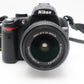 Nikon D5000 DSLR Camera 12.3MP with 18-55mm, Shutter Count 1476, VGood Condition