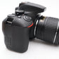 Nikon D3500 DSLR Camera 24.2MP with 18-55mm, Shutter Count 827, Very Good Cond.