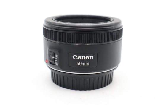 Canon 50mm Prime Lens f/1.8 STM EF Sharp, Portrait, Full Frame, Very Good Cond