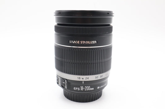 Canon 18-200mm Lens F/3.5-5.6 EF-S IS Stabilised All Around, Good Condition