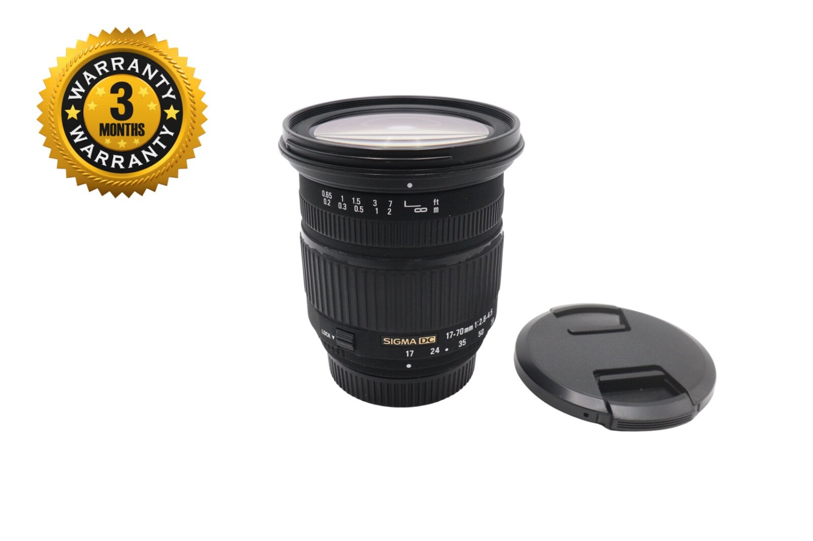 Sigma 17-70mm All-Around Lens f2.8-4.5 IF AF DC for Nikon, Good Condition