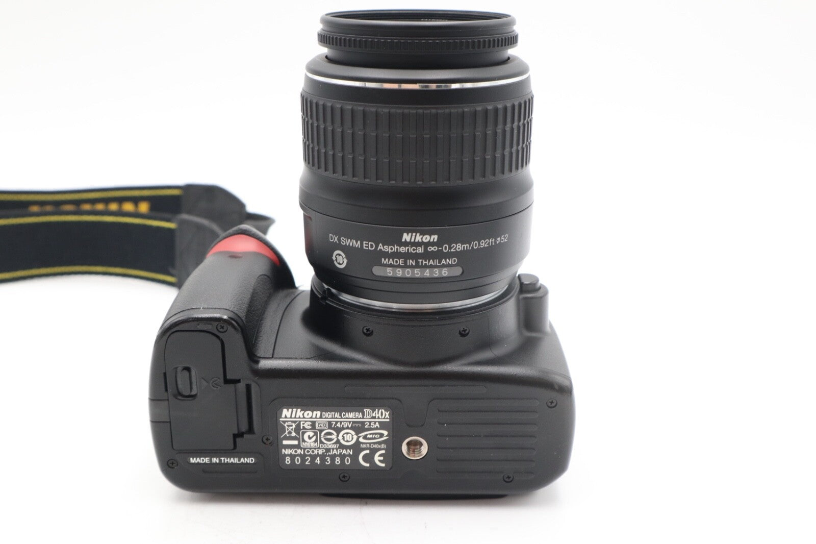 Nikon D40x Camera 10.2MP DSLR with 18-55mm, Shutter Count 4338, Good Condition