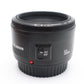 Canon 50mm Prime Lens F/1.8 II EF Portrait, Auto Focus, Sharp, Very Good Cond.