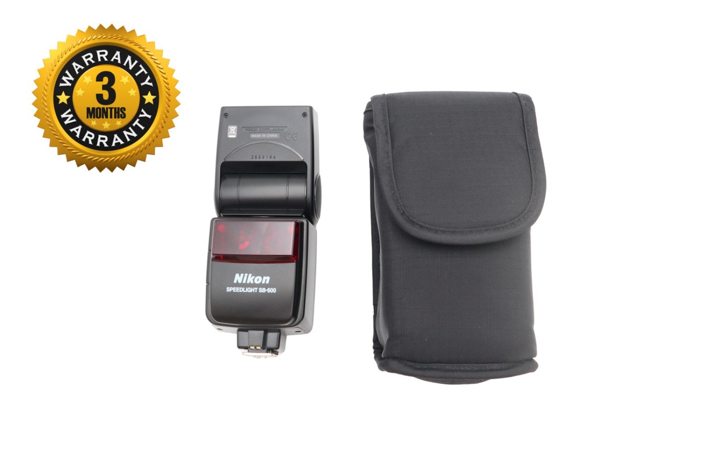 Nikon Speedlight SB-600 Flash, SB600, Shoe Mount, i-TTL , Very Good Condition