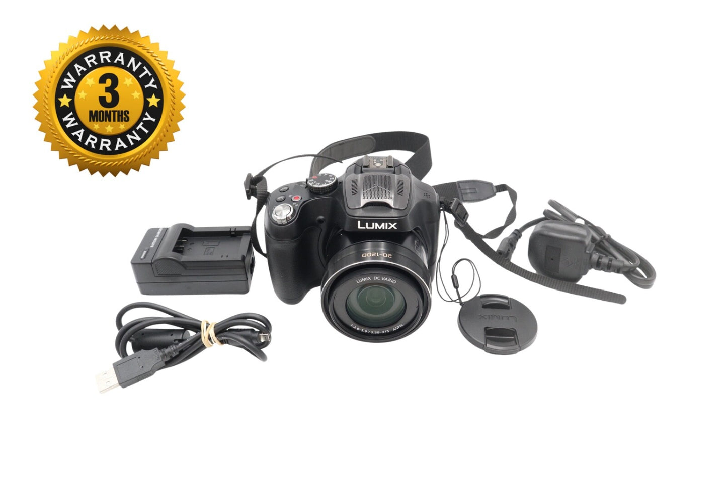 Panasonic LUMIX DMC-FZ72 Camera 16.1MP, Digital Bridge, 60x Zoom, Very Good Cond