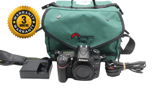 Nikon D7200 DSLR Camera 24.2MP Body Only, Shutter Count 12544, Very Good REFURB.