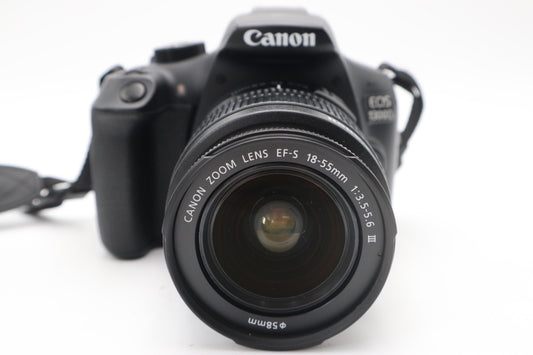 Canon EOS 1300D DSLR Camera 18.0MP with 18-55mm, Shutter Count 2332, Good Cond.