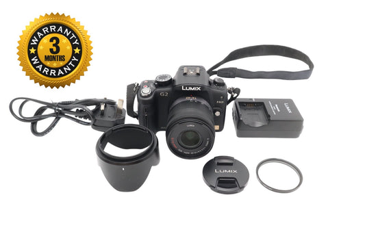 Panasonic G2 Digital Camera 12.1MP with 14-42mm Lens, S. Count 3763, Good Cond.