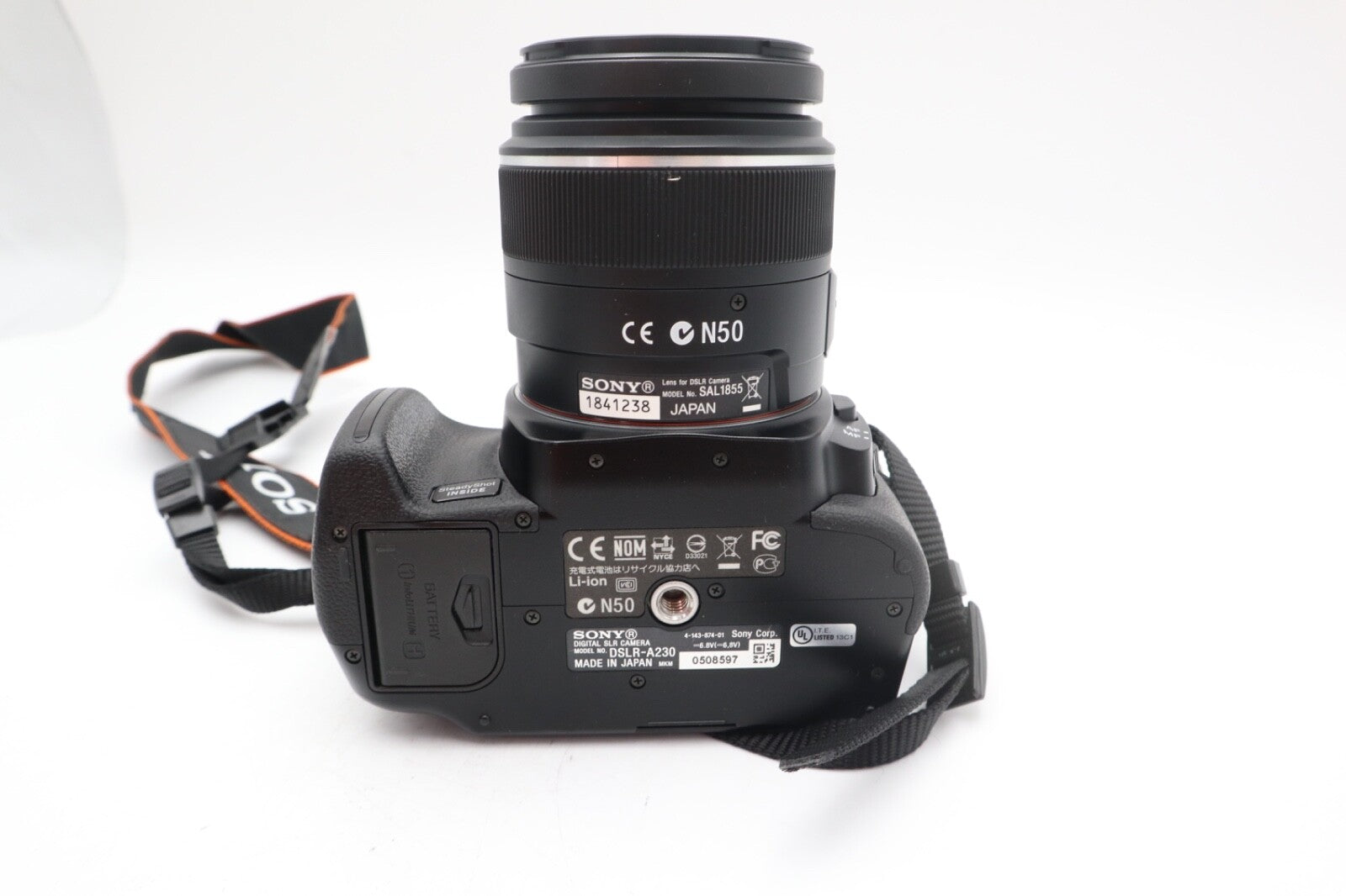 Sony Alpha A230 Camera DSLR 10.2MP with 18-55mm, Shutter Count 785, Good Cond.