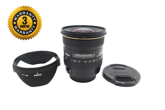 Sigma 10-20mm Lens F4-5.6 EX HSM DC AF Wide Angle for Canon, Good Condition