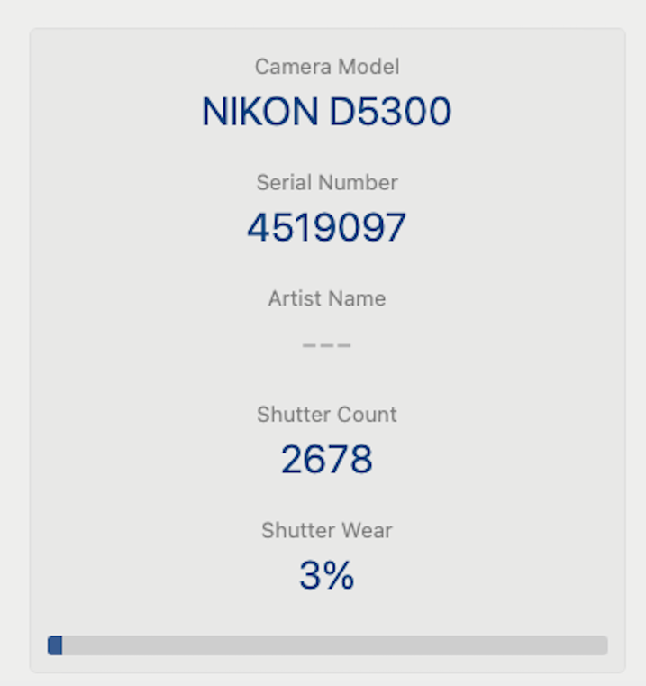 Nikon D5300 24.2MP Camera DSLR with 18-55mm, Shutter Count 2678, Very Good Cond.