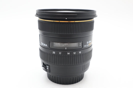 Sigma 10-20mm Lens F4-5.6 EX HSM DC AF Wide Angle for Canon, Good Condition