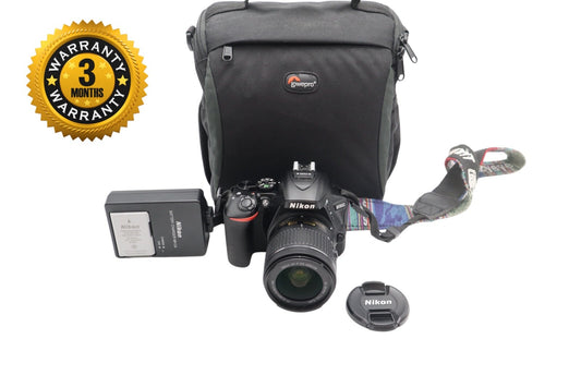 Nikon D5600 24MP Camera DSLR with 18-55mm, Shutter Count 13908, Very Good Cond.
