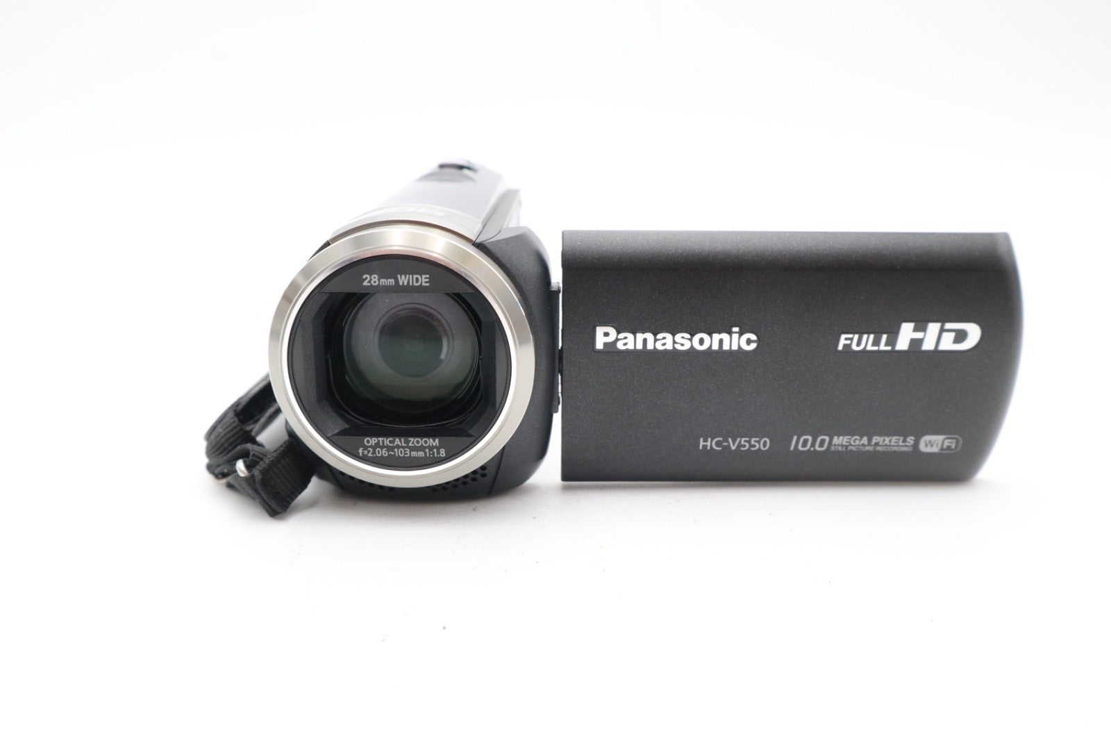 Panasonic HC-V550 Camcorder, FULL HD, 90x Zoom, Stabilised, Wi-Fi, V. Good Cond.