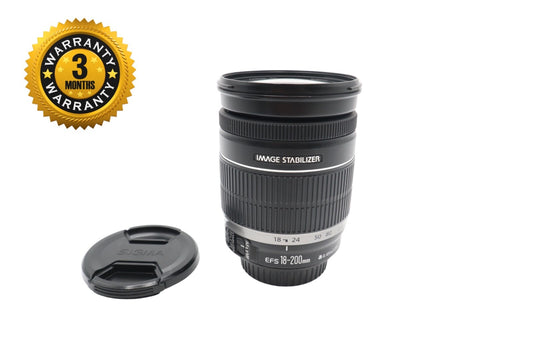Canon 18-200mm Lens F/3.5-5.6 EF-S IS Stabilised All Around, Good Condition