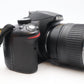 Nikon D3200 DSLR Camera 24.2MP with 18-55mm, Shutter Count 7793, Very Good Cond.
