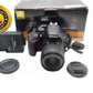 Nikon D3500 DSLR Camera 24.2MP with 18-55mm, Shutter Count 6624, Very Good Cond