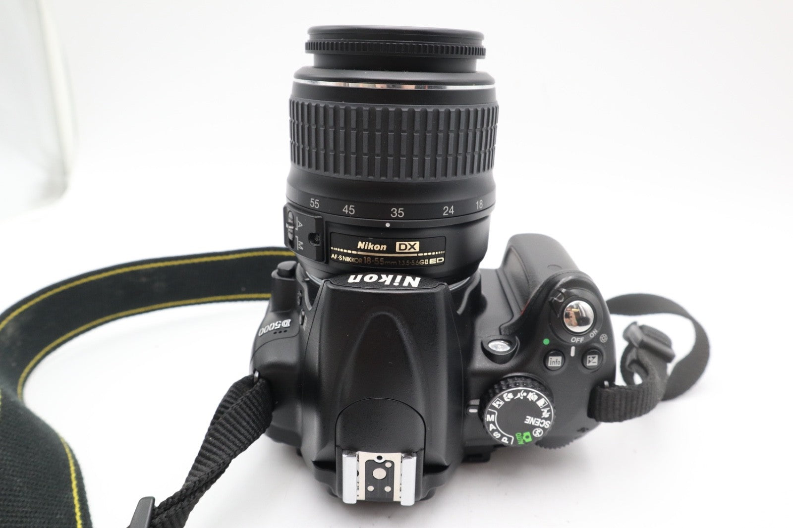 Nikon D5000 DSLR Camera 12.3MP with 18-55mm, Shutter Count 17846, Good Condition