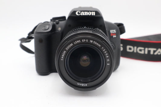 Canon 650D DLSR Camera 18.0MP with 18-55mm, Shutter Count 3374, Good Condition