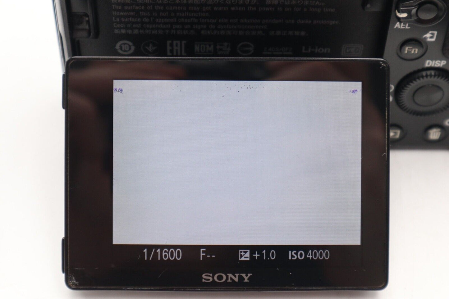 Sony Alpha A7 Mirrorless Camera 24.3MP Body Only, Shutter Count 9081, Fair Cond.