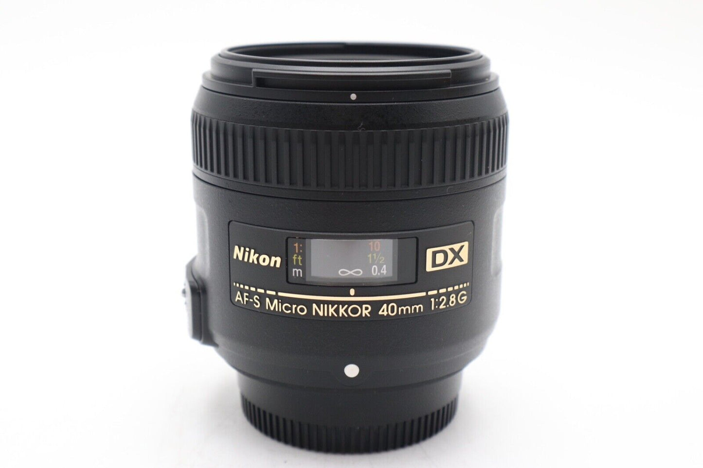 Nikon 40mm Macro Lens f/2.8 G AF-S Micro Nikkor DX, Very Good REFURBISHED