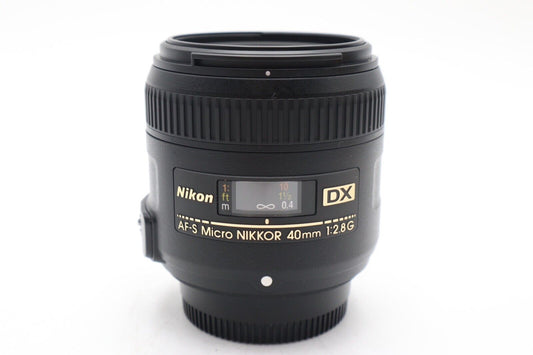 Nikon 40mm Macro Lens f/2.8 G AF-S Micro Nikkor DX, Very Good REFURBISHED