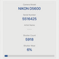 Nikon D5600 24MP Camera DSLR with 18-55mm, Shutter Count 5918, Very Good Cond.