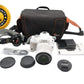 Canon 100D DSLR Camera 18MP with 18-55mm Shutter Count 4491, Good Condition