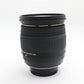 Sigma 18-50mm All-Around Lens F2.8 DC EX Macro for Nikon F-Mount, Very Good Cond