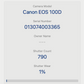 Canon 100D DSLR Camera 18MP with 18-55mm Shutter Count 790, Very Good Condition