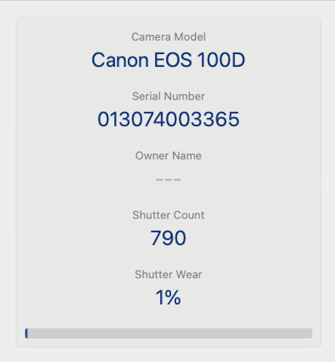 Canon 100D DSLR Camera 18MP with 18-55mm Shutter Count 790, Very Good Condition
