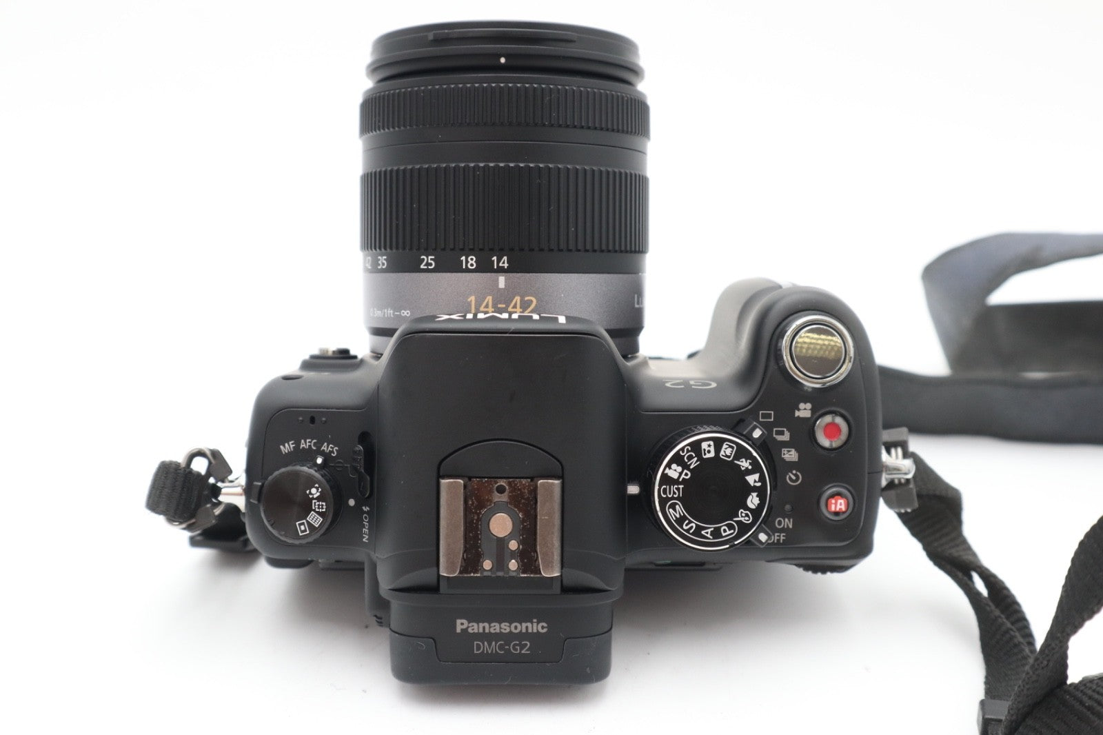 Panasonic G2 Digital Camera 12.1MP with 14-42mm Lens, S. Count 3763, Good Cond.