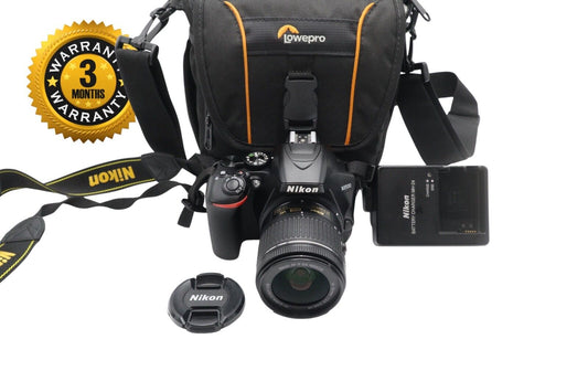 Nikon D3500 DSLR Camera 24.2MP with 18-55mm, Shutter Count 25129, Very Good Cond
