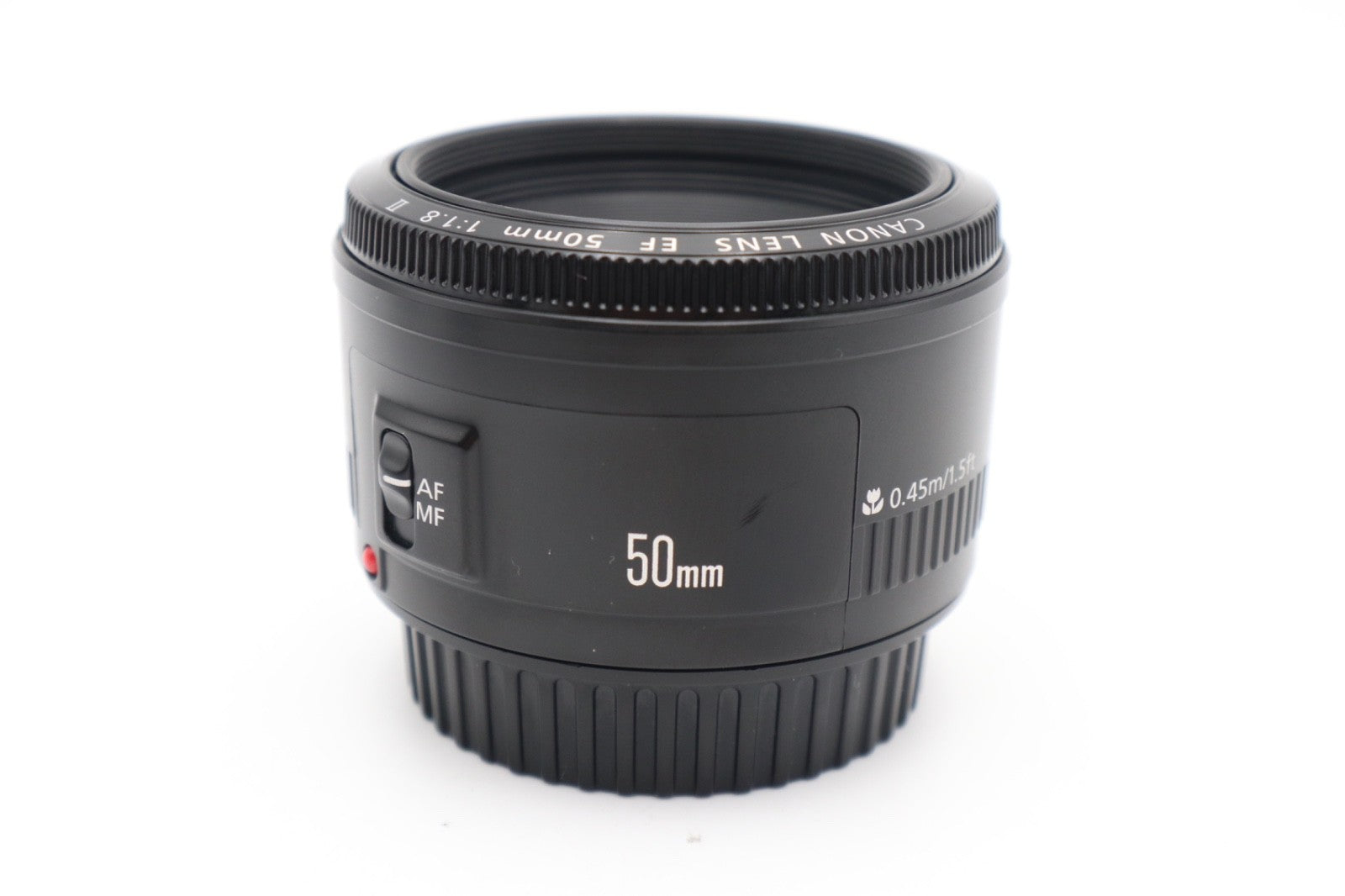 Canon 50mm Prime Lens F/1.8 II EF Portrait, Auto Focus, Sharp, Very Good Cond.