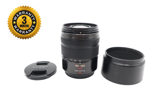 Panasonic Lumix 45-150mm Lens F/4.0-5.6 G Vario Mega O.I.S. Very Good Condition