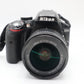 Nikon D3300 DSLR Camera 24.2MP with 18-55mm, Shutter Count 19441, Good Condition