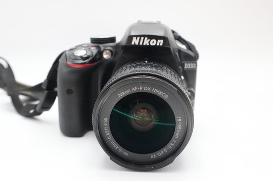 Nikon D3300 DSLR Camera 24.2MP with 18-55mm, Shutter Count 19441, Good Condition