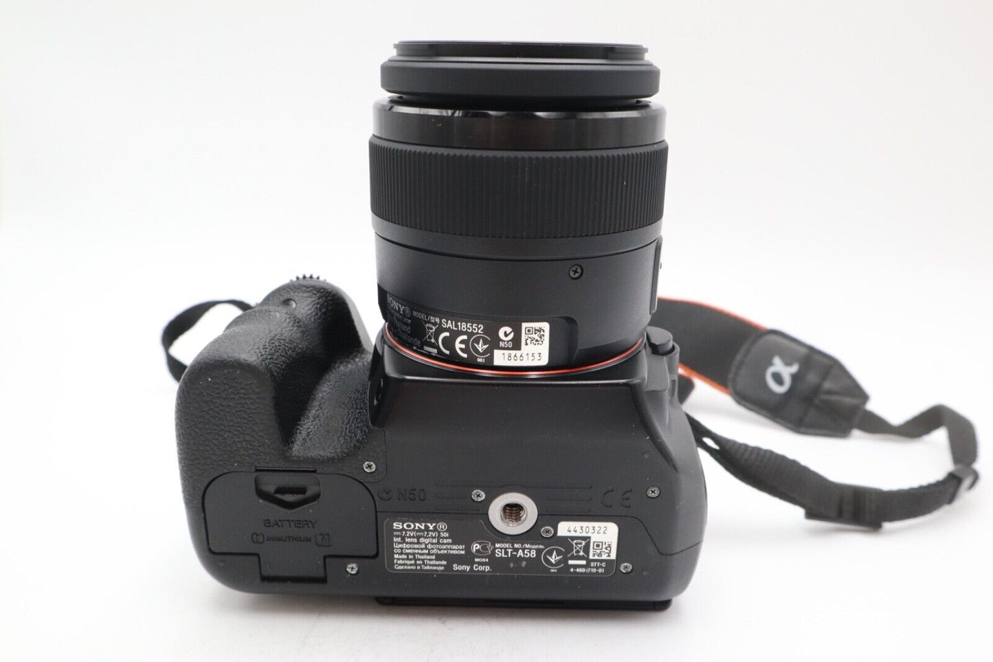 Sony A58 DSLR Camera 20.1MP with 18-55mm, Shutter Count 28751, Very Good Cond.