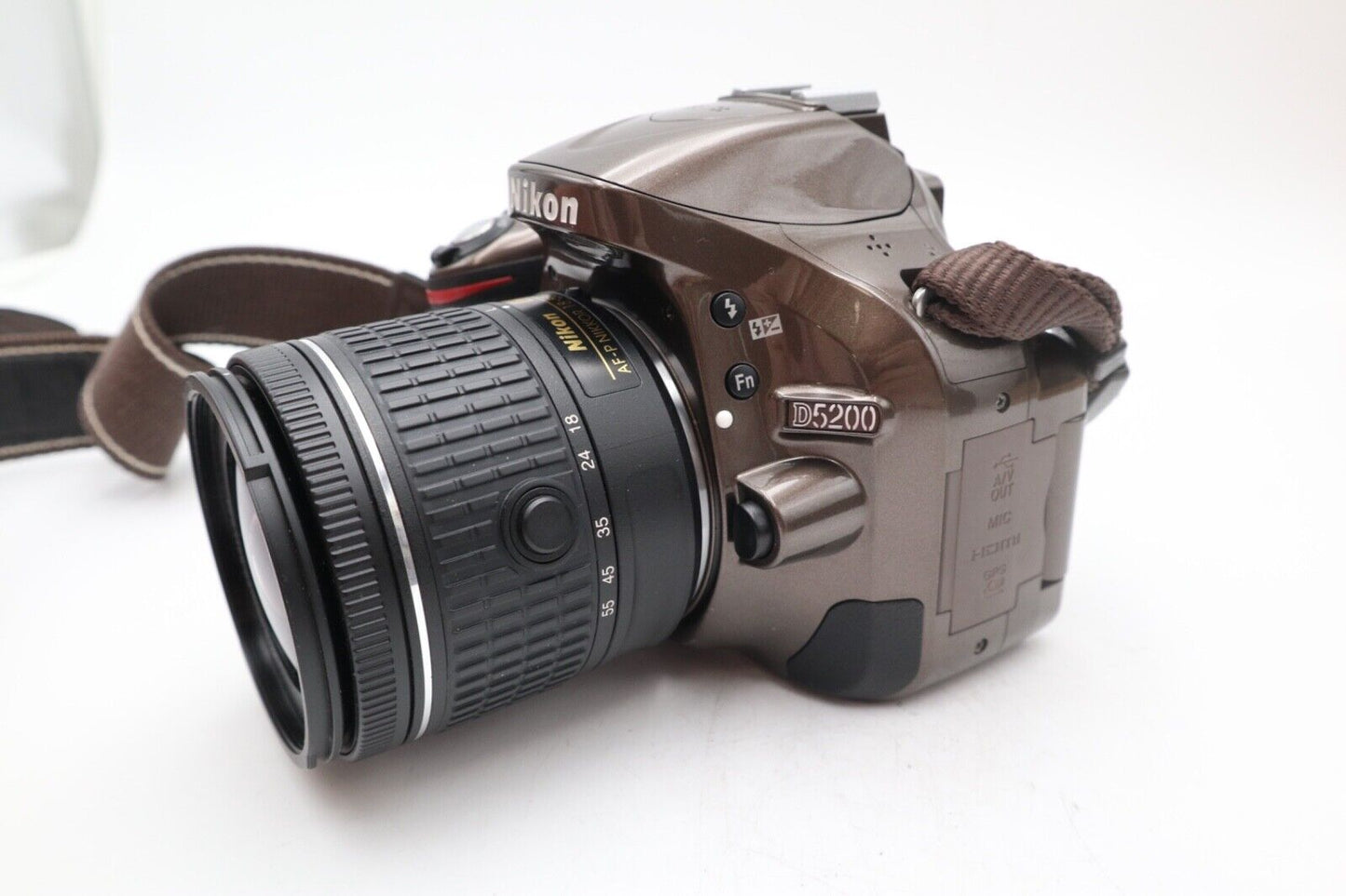 Nikon D5200 DSLR Camera 24.1MP with 18-55mm and 55-200mm Lenses, Shutter C 11166