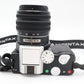 Pentax K-01 Mirrorless Camera 16MP with 18-55mm Lens, Shutter Count 801