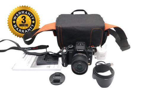 Panasonic G2 Digital Camera 12.1MP with 14-42mm Lens, S. Count 206, V.Good Cond.