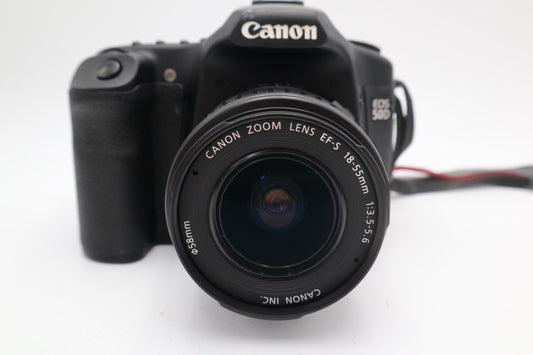 Canon 50D Camera DSLR 15.1MP EOS with 18-55mm, Shutter Count 6667, Good Cond.