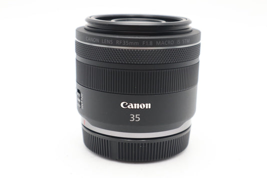 Canon 35mm F1.8 Macro Lens for Canon RF Mount, Very Fast, Very Good Condition