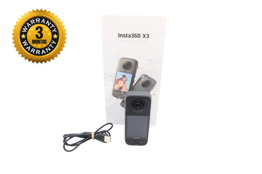 Insta360 X3 360 Degree Action Camera 4K Video, 48MP Sensor, Waterproof